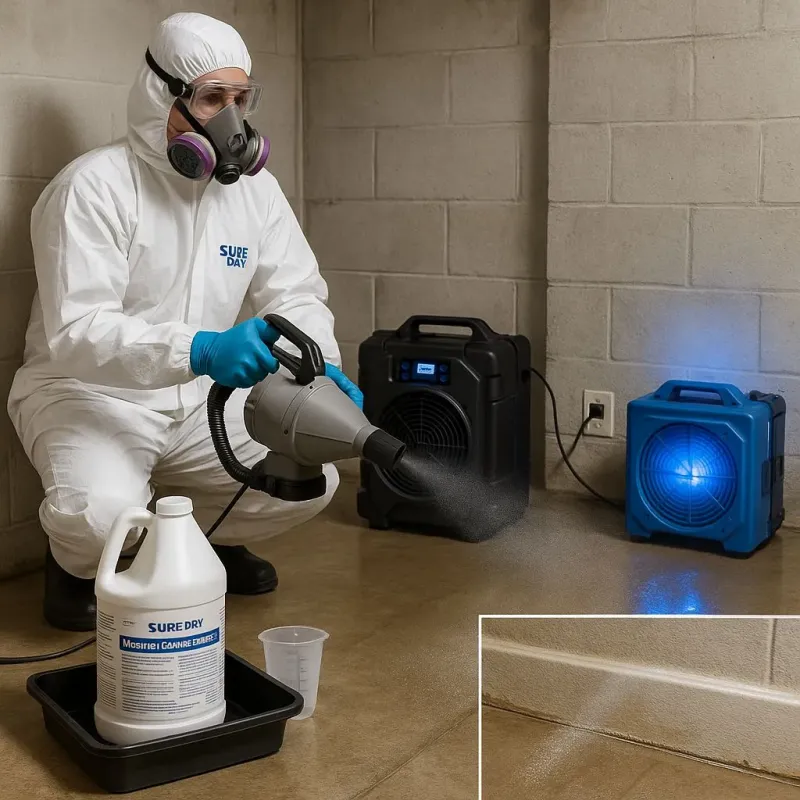 Sanitization and Odor Removal process in Newnan, GA