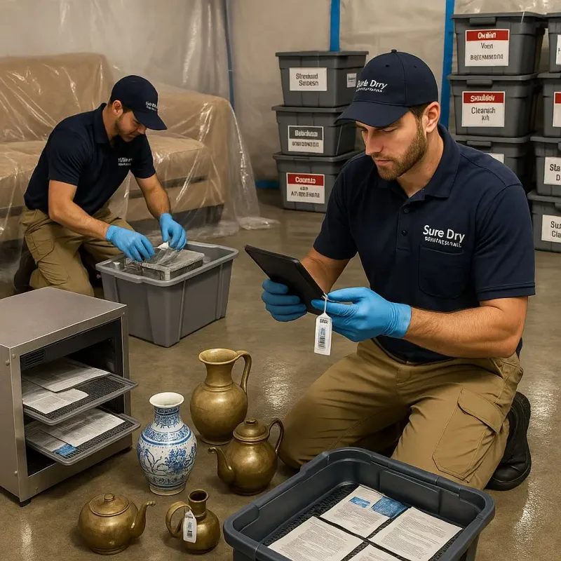 Content Protection and Restoration process in Newnan, GA