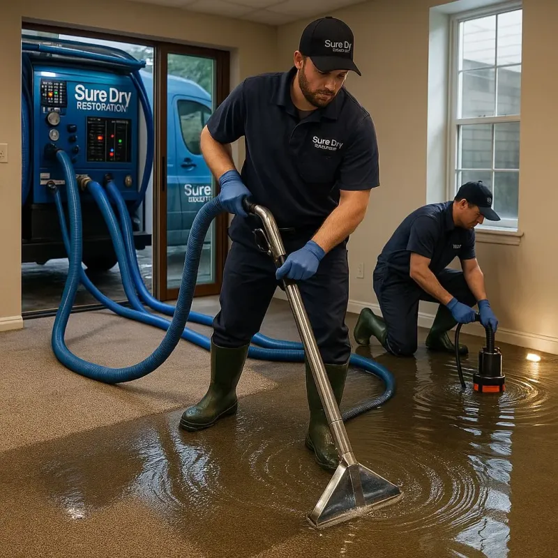 Water Extraction and Removal process in Newnan, GA